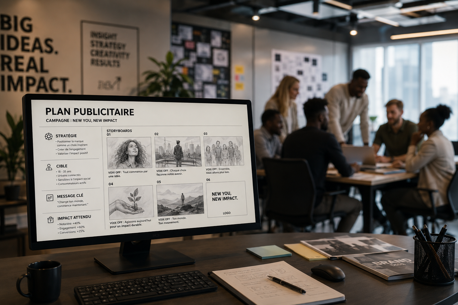 Créer une publicité à fort impact : la méthode complète pour transformer l’attention en résultats